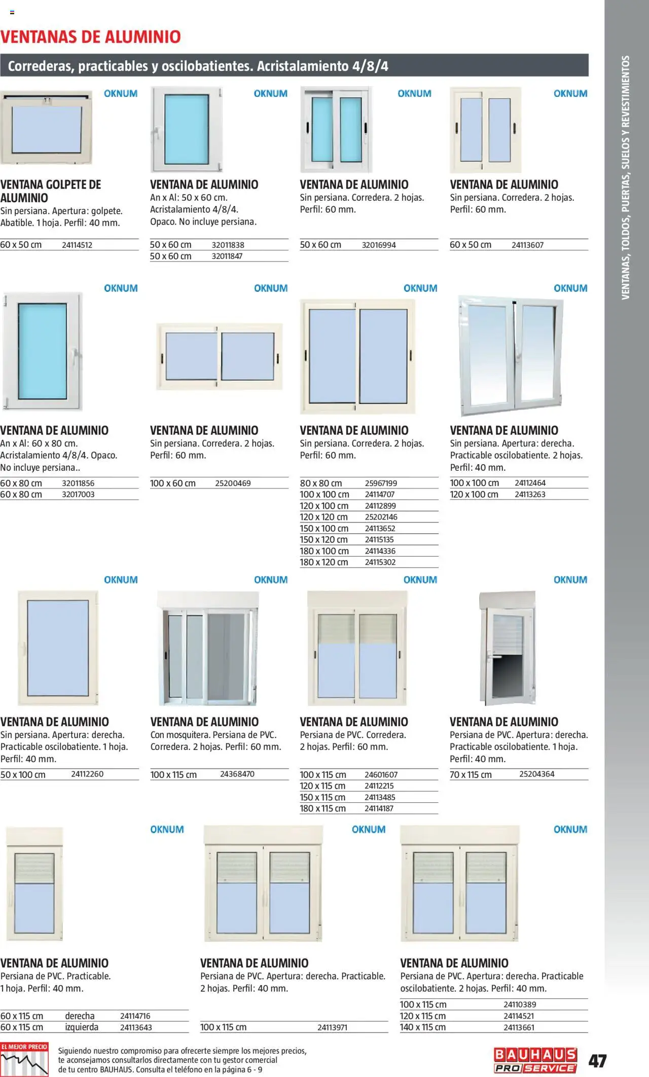 Bauhaus - ProService  - Página de 47 - Válido desde 24/02/2025