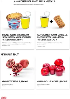 Esikatselu Alepa tarjoukset voimassa alkaen 17/12/2025
