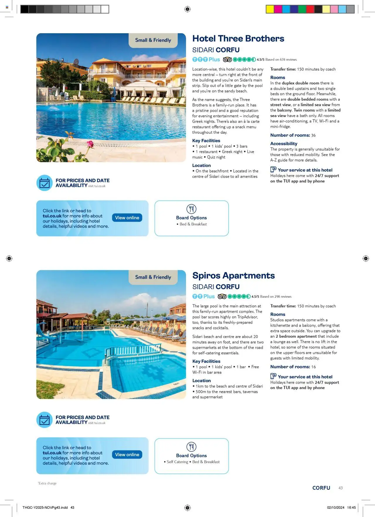 TUI - Greece & Cyprus - page 43- valid from 01/05/2025