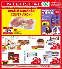 Előnézet Interspar Akciós újság érvényes 2025.08.28.-tól
