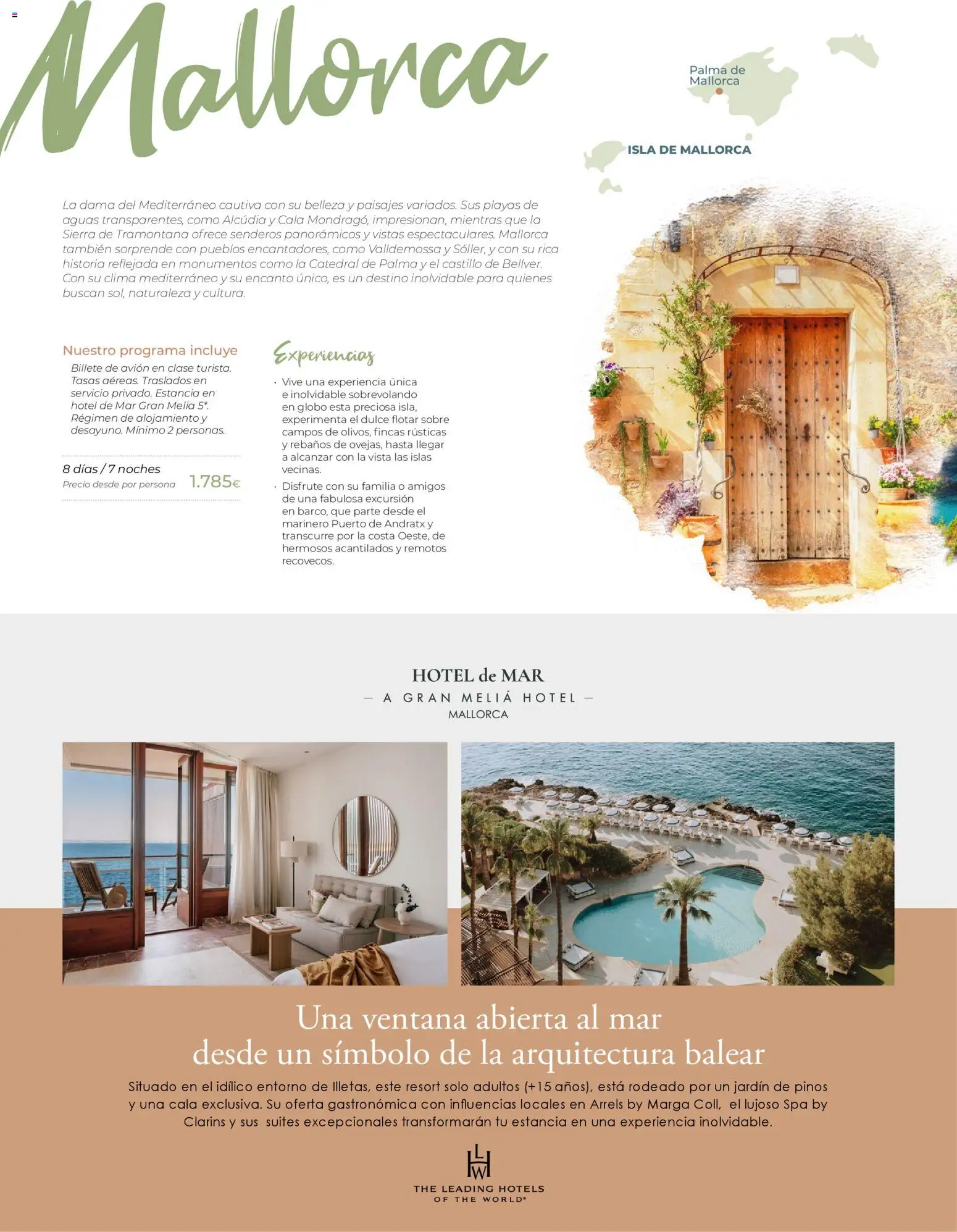 Viajes El Corte Inglés - Catálogo Tourmundial Premium - Página de 8 - Válido desde 01/01/2026