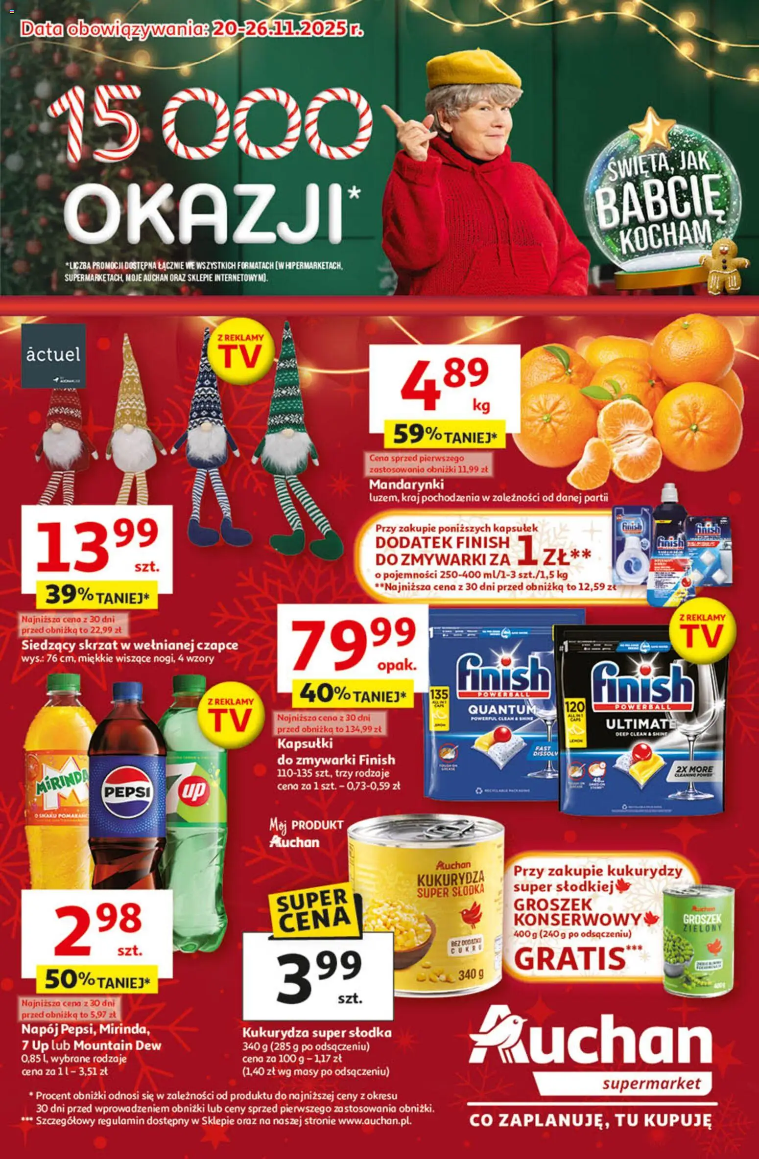 Auchan Gazetka - strona 1- ważny od 20.11.2025