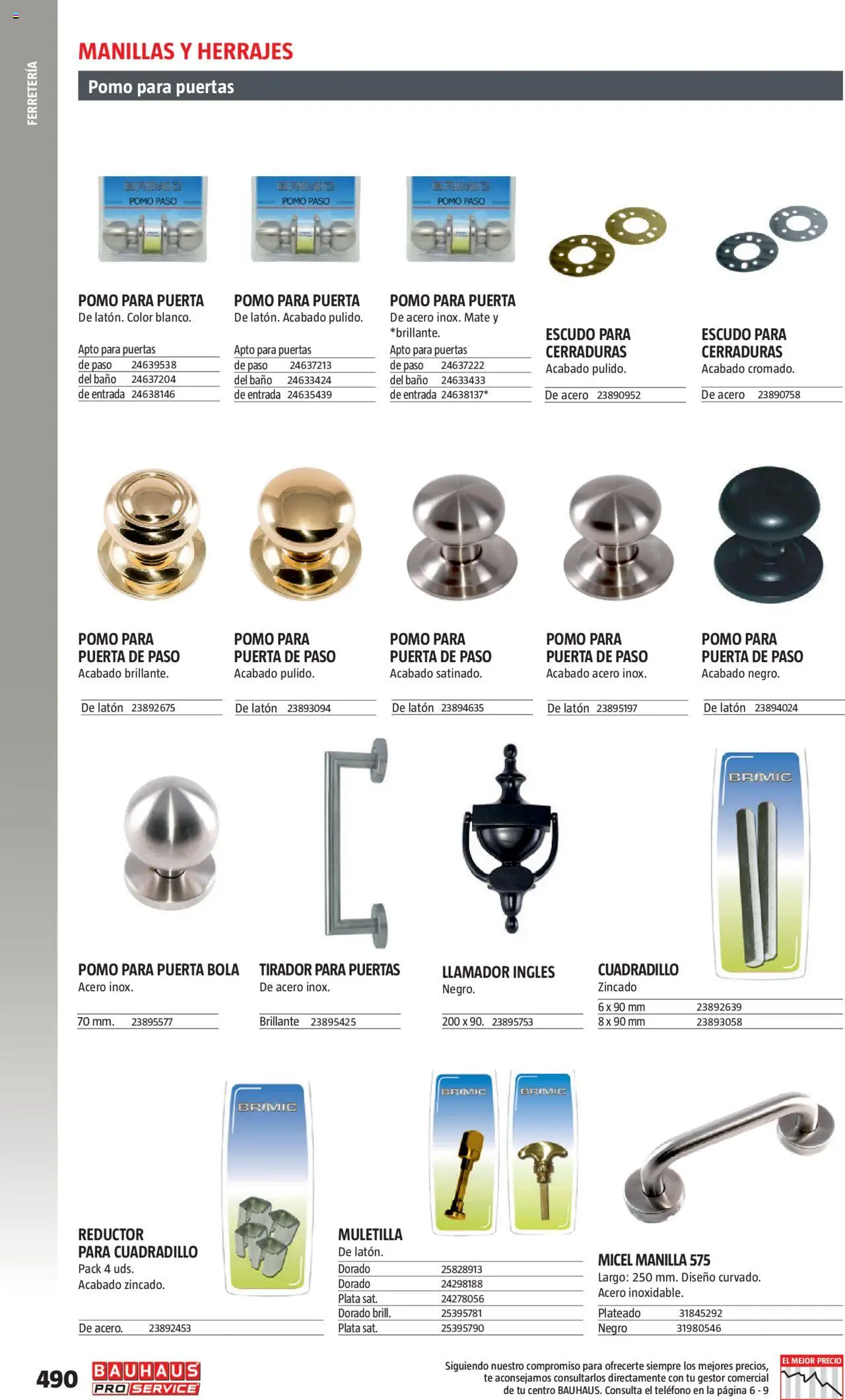 Bauhaus - ProService  - Página de 490 - Válido desde 24/02/2025