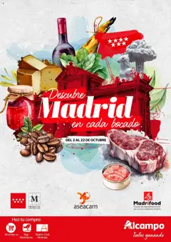 Vista previa del folleto Alcampo - Alimentos de Madrid válido desde 02/10/2025