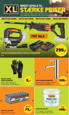 Forhåndsvisning XL-BYG - Tilbudsavis gyldig fra 26/09/2025