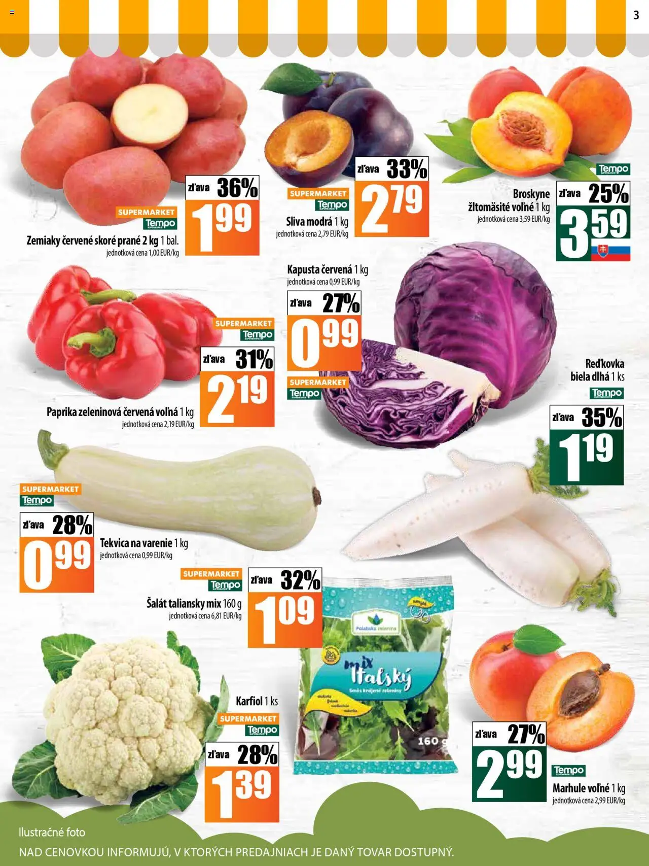 COOP Jednota leták - strana 3- platný od 17.07.2025