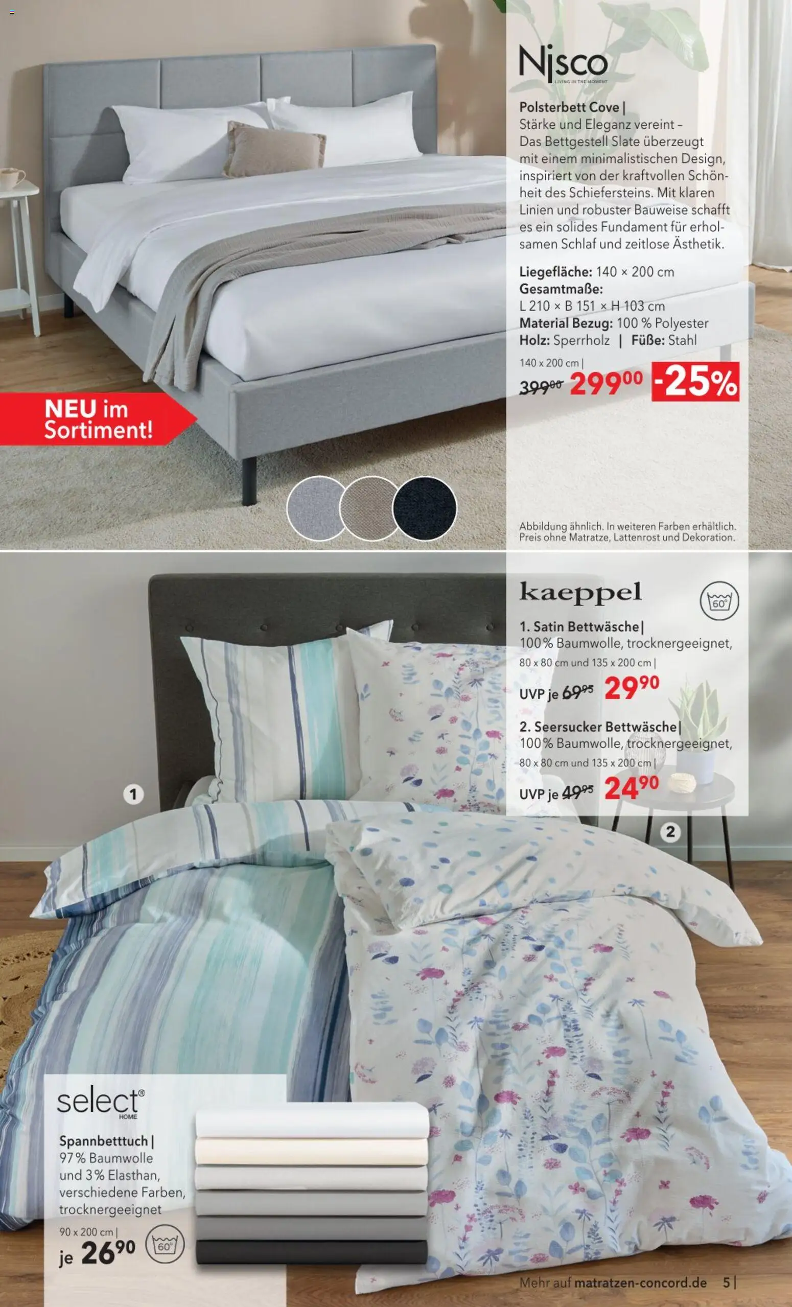 Matratzen Concord Prospekt 	 - Seite 5 - gültig ab 25.03.2026