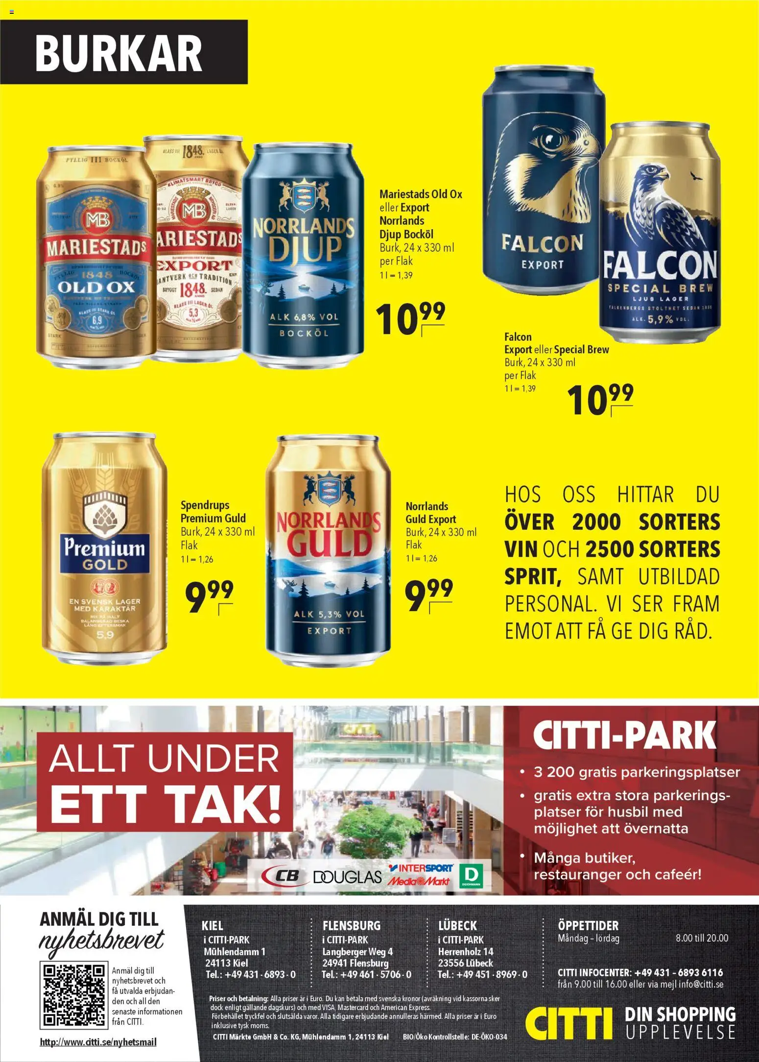 CITTI Markt  Schweden-Werbung - Seite 8 - gültig ab 27.10.2025