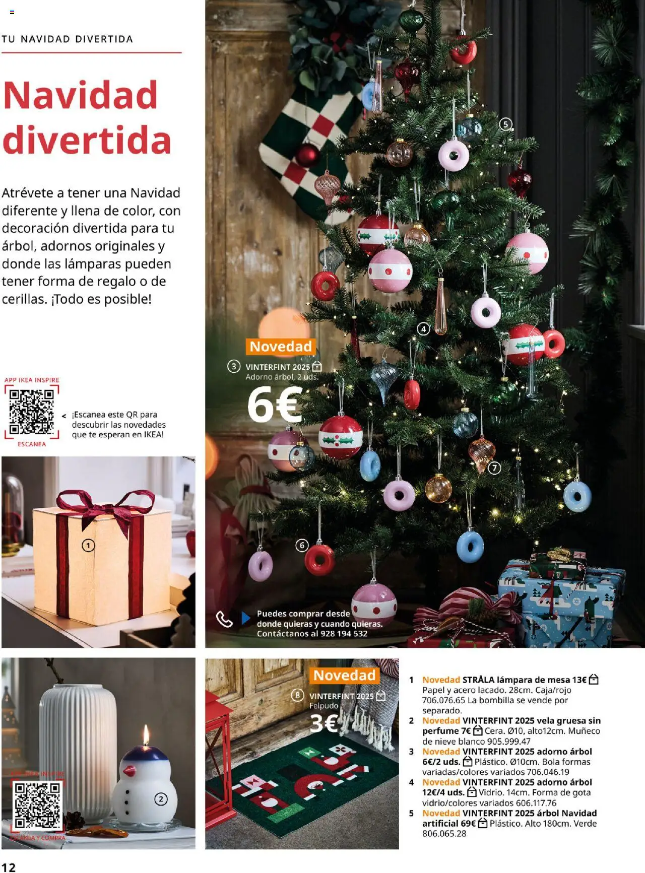 Catálogo IKEA Brochure de navidad - Página de 12 - Válido desde 01/10/2025