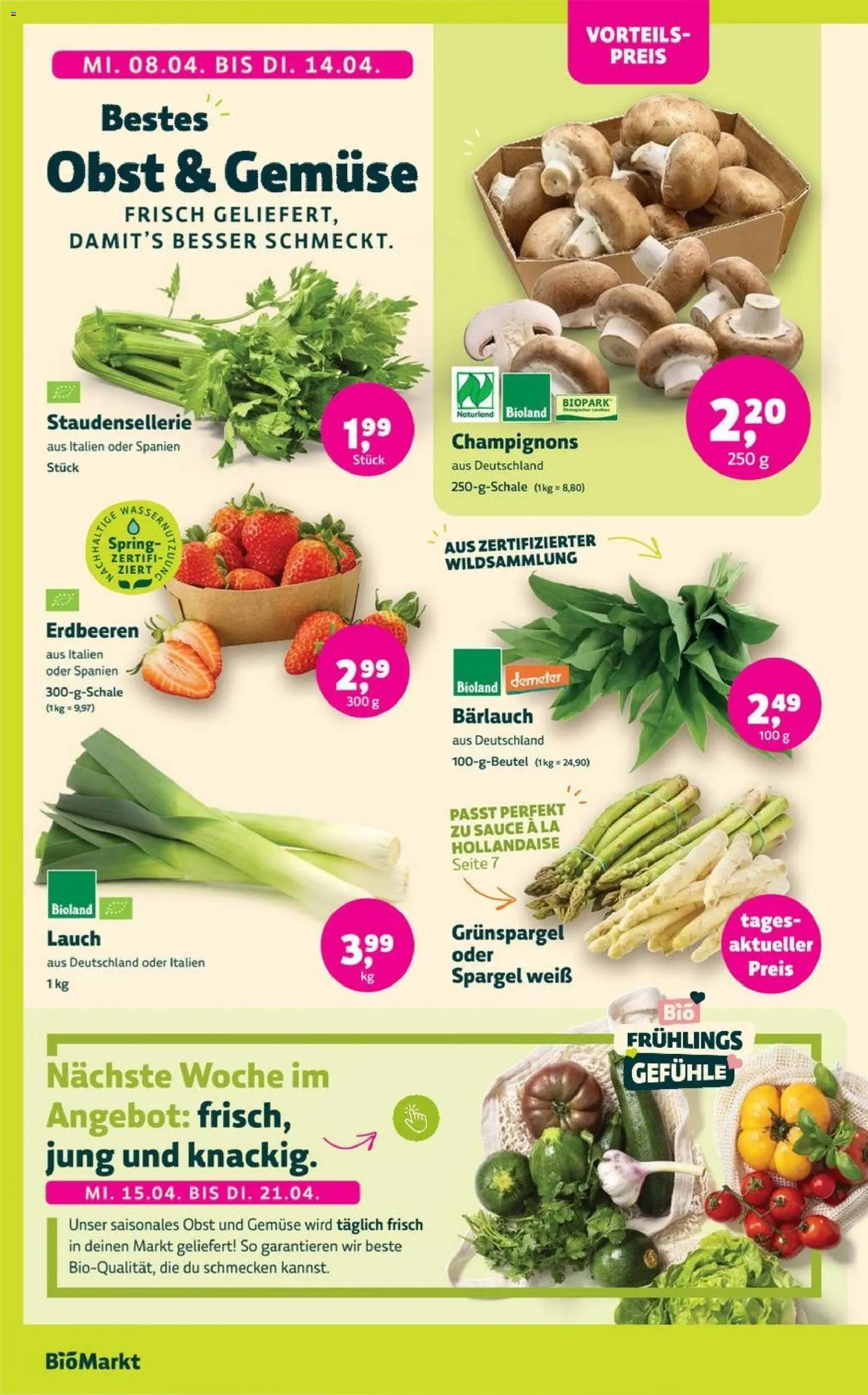 BioMarkt Prospekt 	 - Seite 2 - gültig ab 08.04.2026