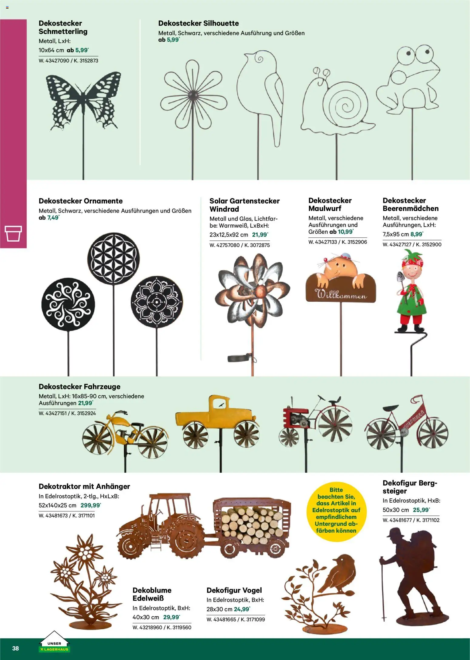 Lagerhaus  Garten und Freizeit Katalog 2026 - page 38- valid from 22.02.2026
