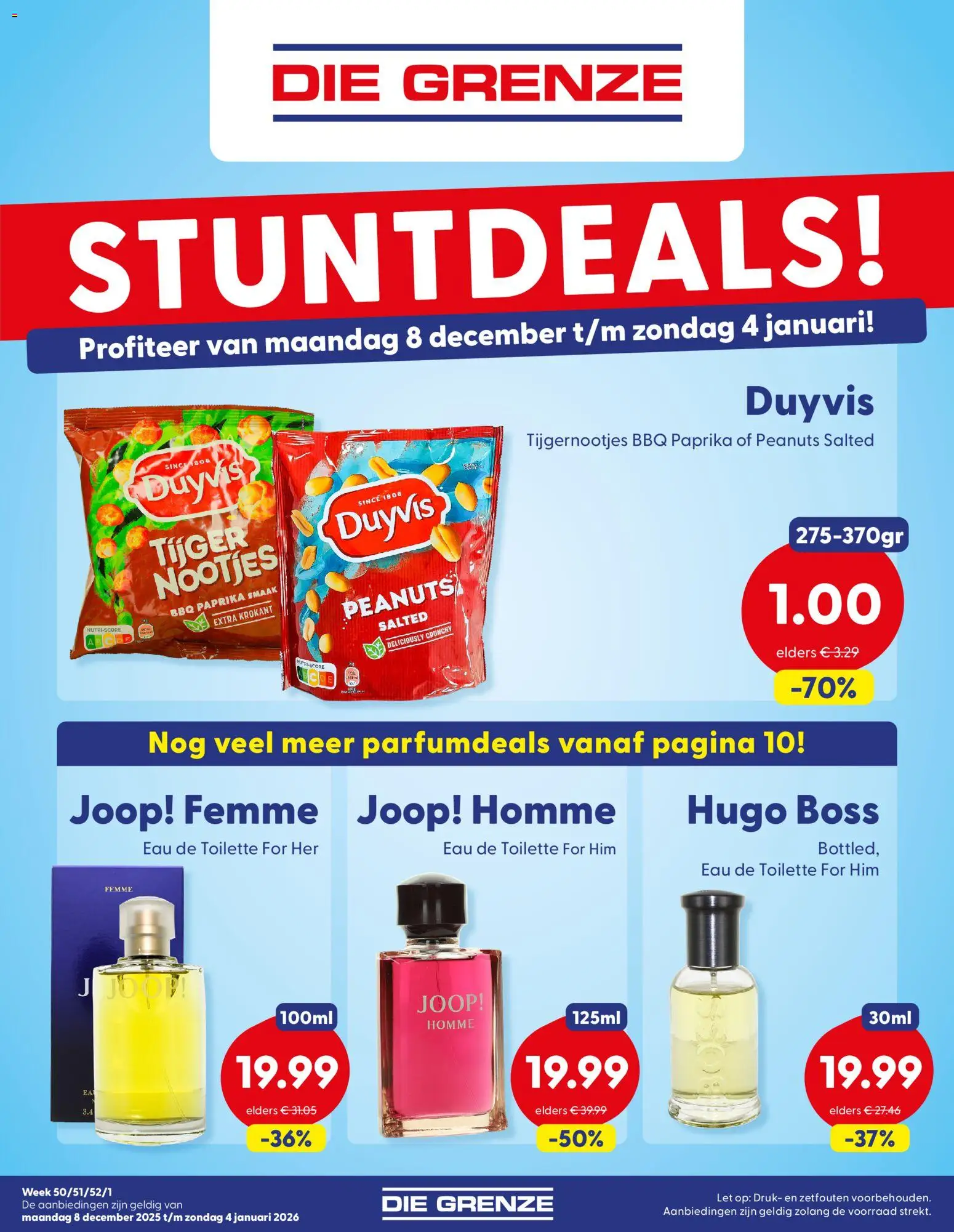 Die Grenze - Folder week 50/51/52/01 - pagina 1- geldig vanaf 08-12-2025