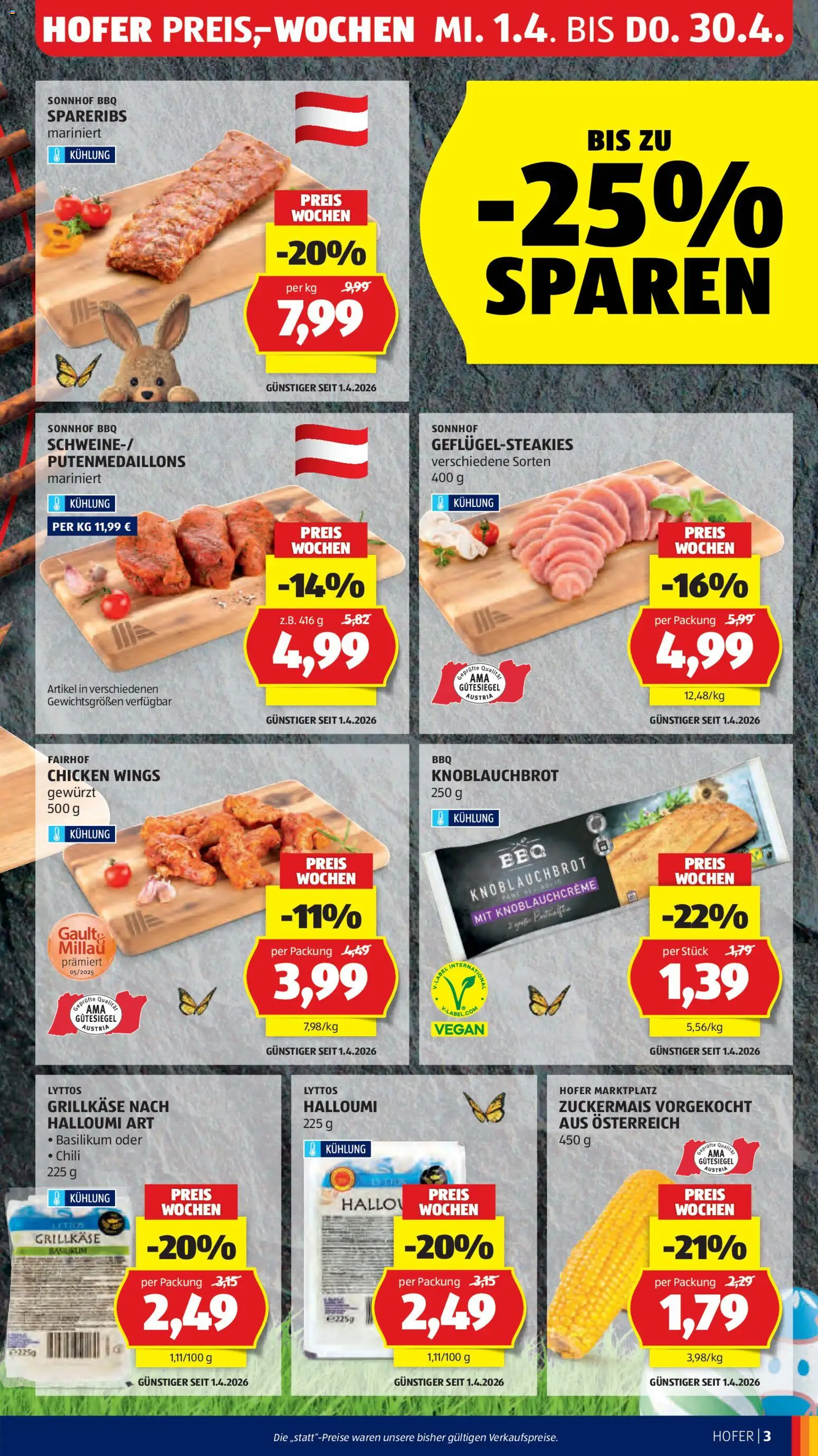 Hofer Flugblatt - page 5- valid from 01.04.2026