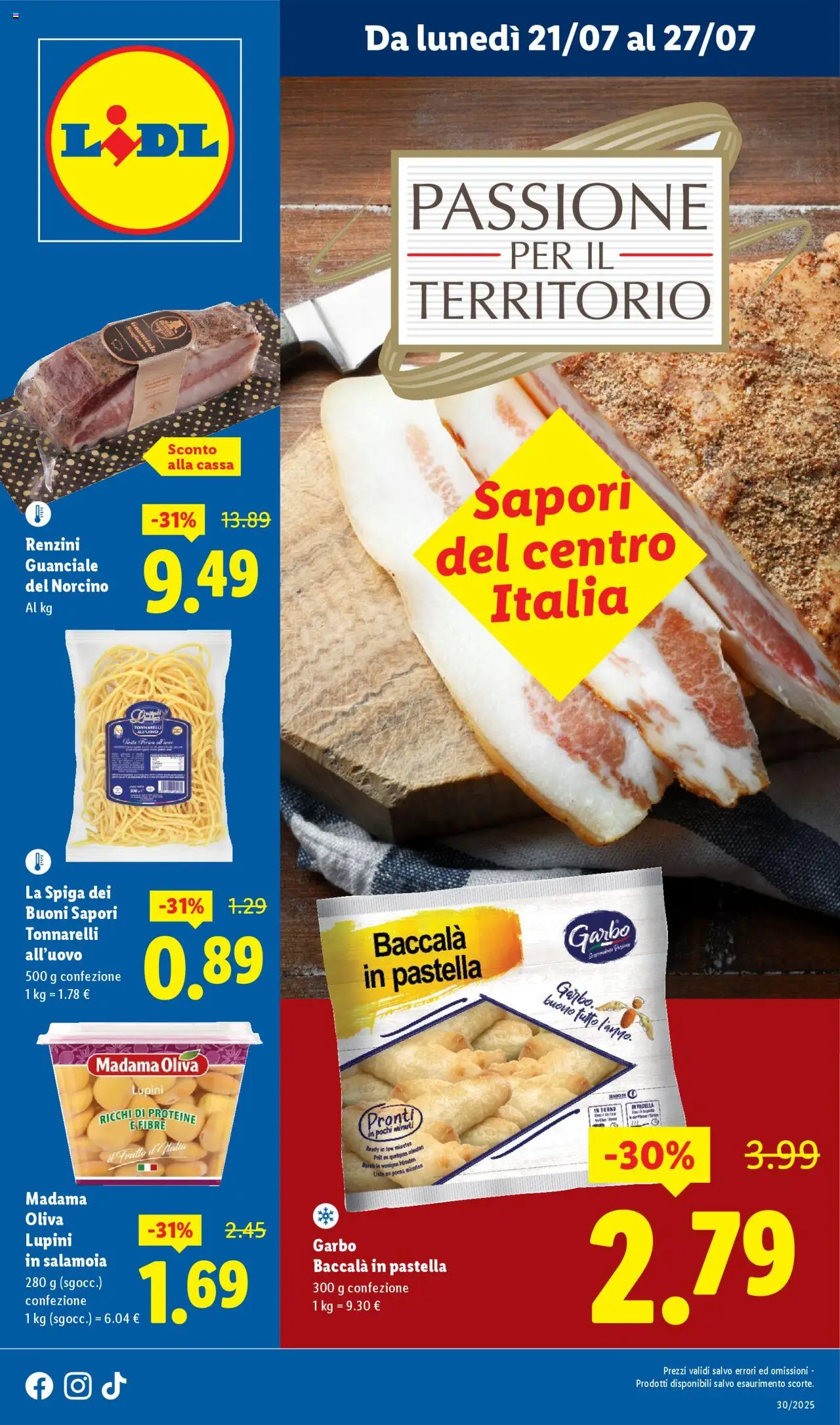 Lidl Centro Italia catalogo - pagina 1 - valido dal 21/07/2025