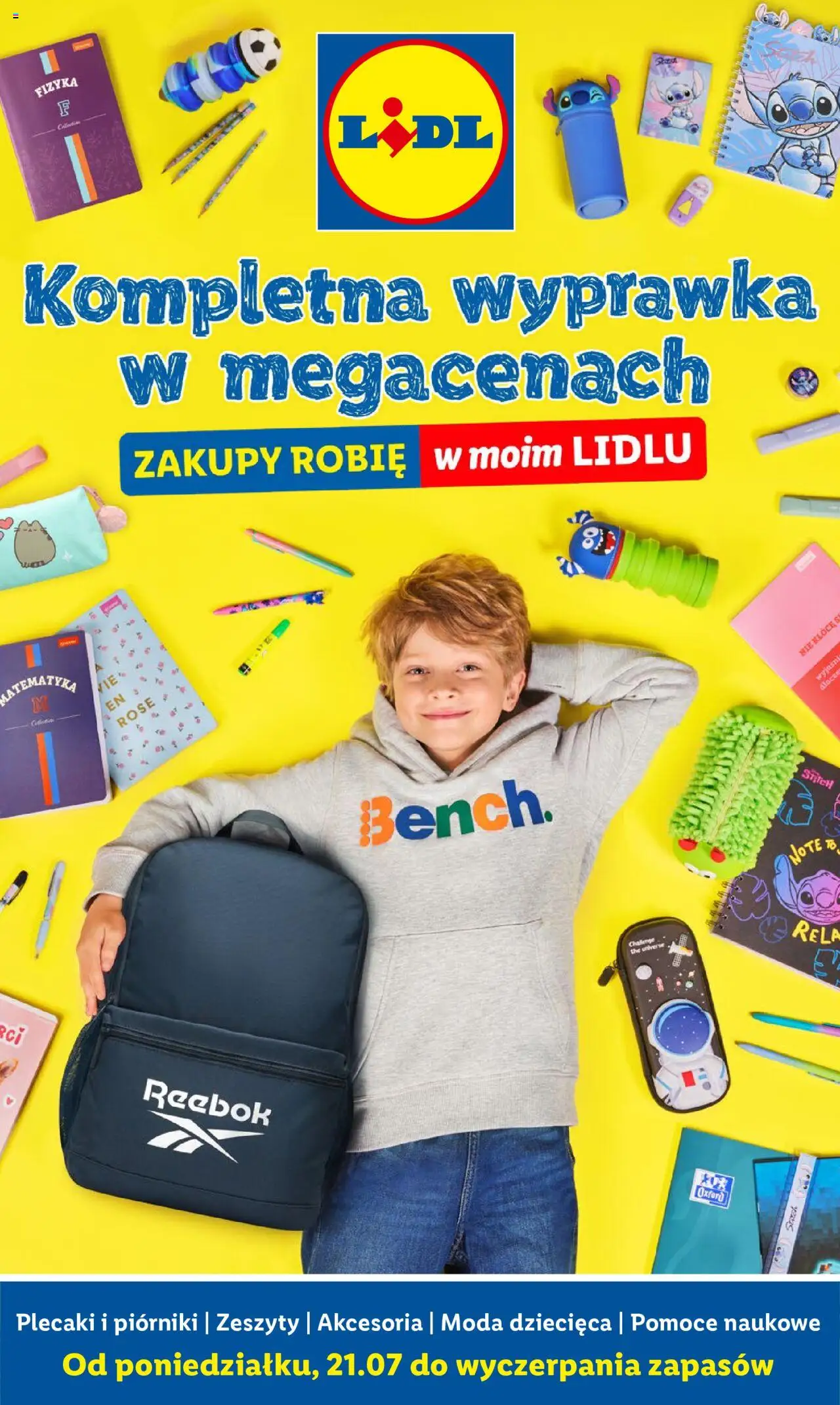 Lidl Gazetka - Gotowi do szkoły - strona 1- ważny od 21.07.2025