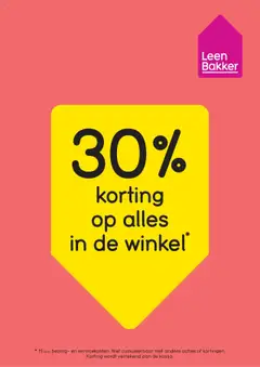 Leen Bakker folder / publicité geldig vanaf 13/10/2025