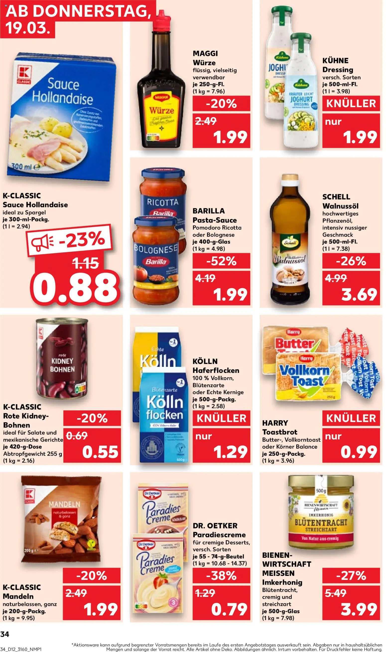 Kaufland Prospekt 	 - Seite 34 - gültig ab 19.03.2026