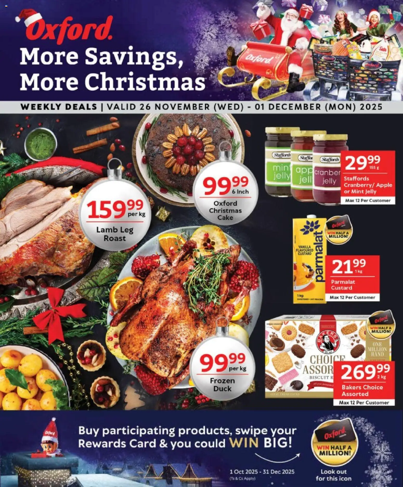 Oxford Freshmarket Specials - page 1- valid from 26/11/2025