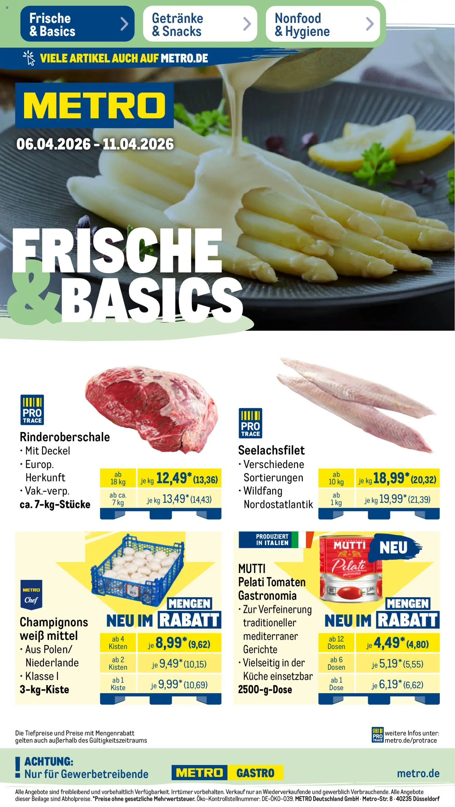 Metro Prospekt 	 - Seite 1 - gültig ab 06.04.2026