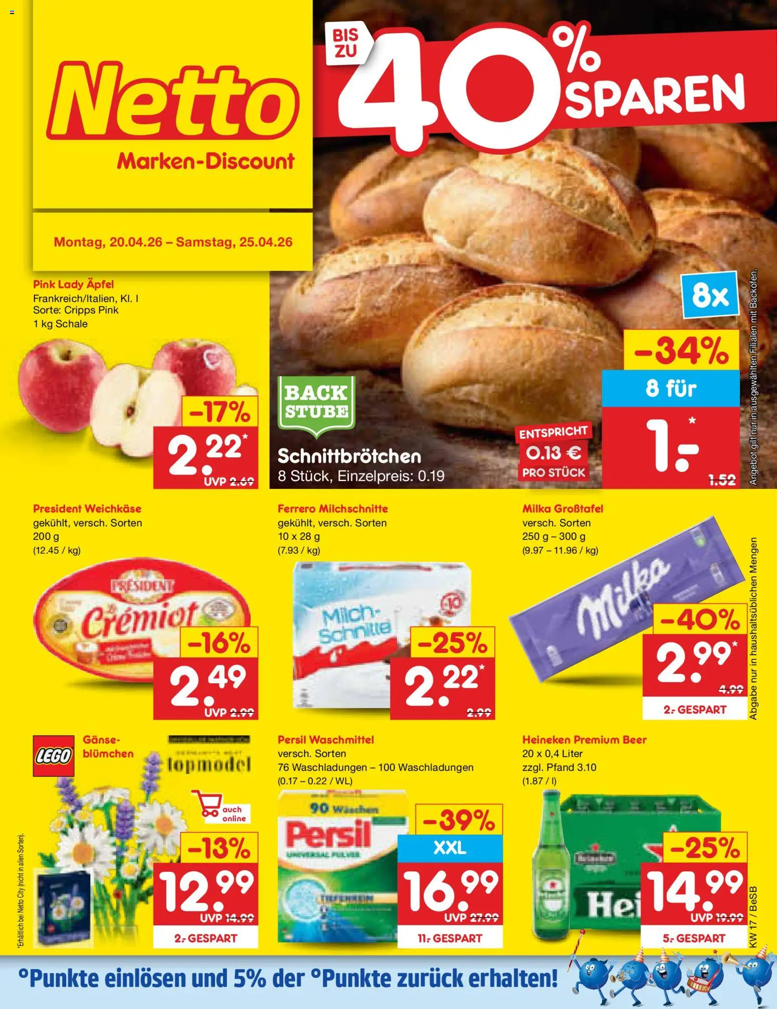 Netto Marken-Discount Prospekt 	 - Seite 1 - gültig ab 20.04.2026