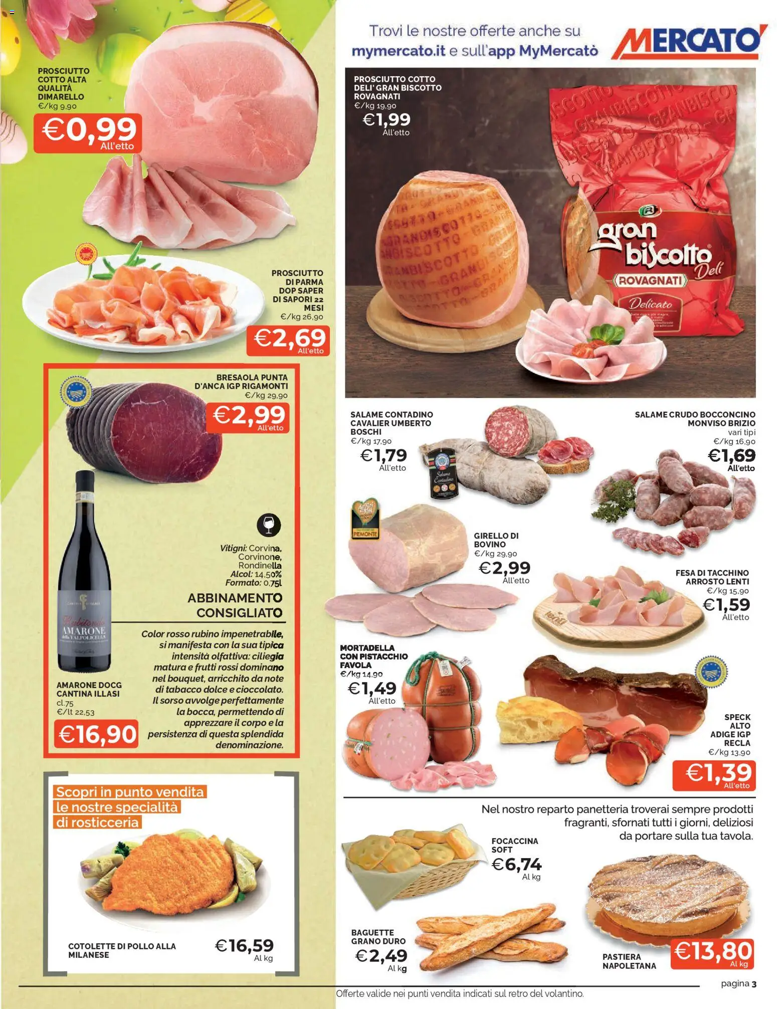 Mercatò volantino - pagina 3 - valido dal 23/03/2026