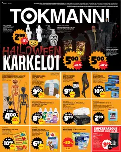 Esikatselu Tokmanni tarjoukset voimassa alkaen 13/10/2025