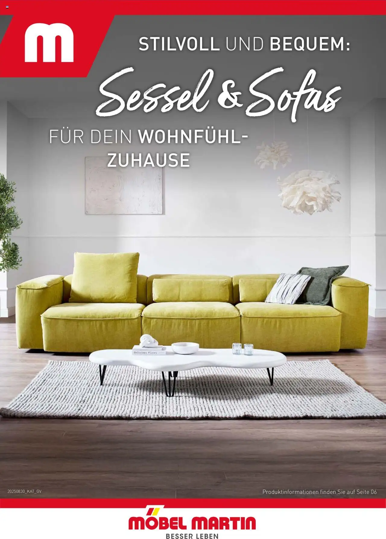 Möbel Martin Sessel & Sofas - Seite 1 - gültig ab 30.08.2025