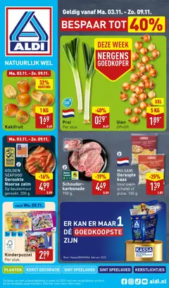 Aldi - Folder week 45 geldig vanaf 03-11-2025