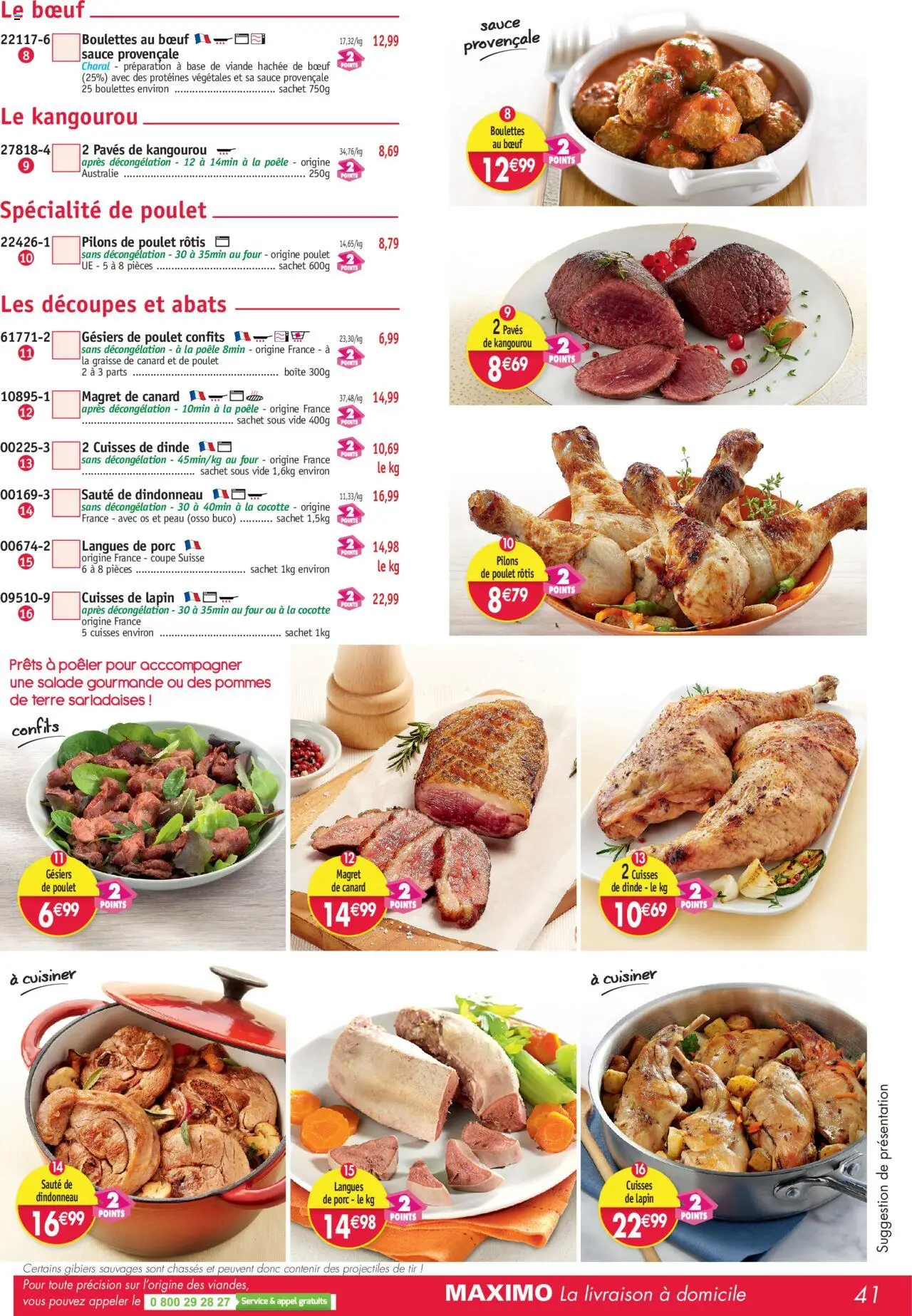 Maximo catalogue - page 41 - valable à partir du 07/07/2025