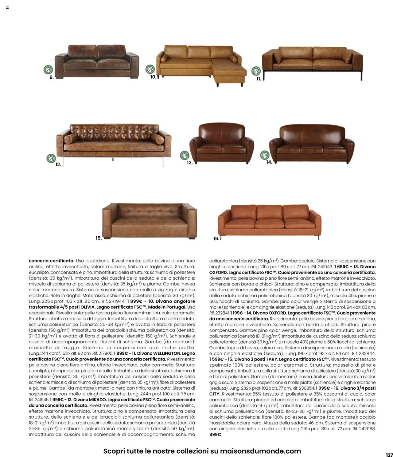 Volantino Maisons du Monde	 - pagina 127 - valido dal 27/08/2025