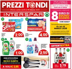 Anteprima Interspar volantino valida dal 05/03/2026