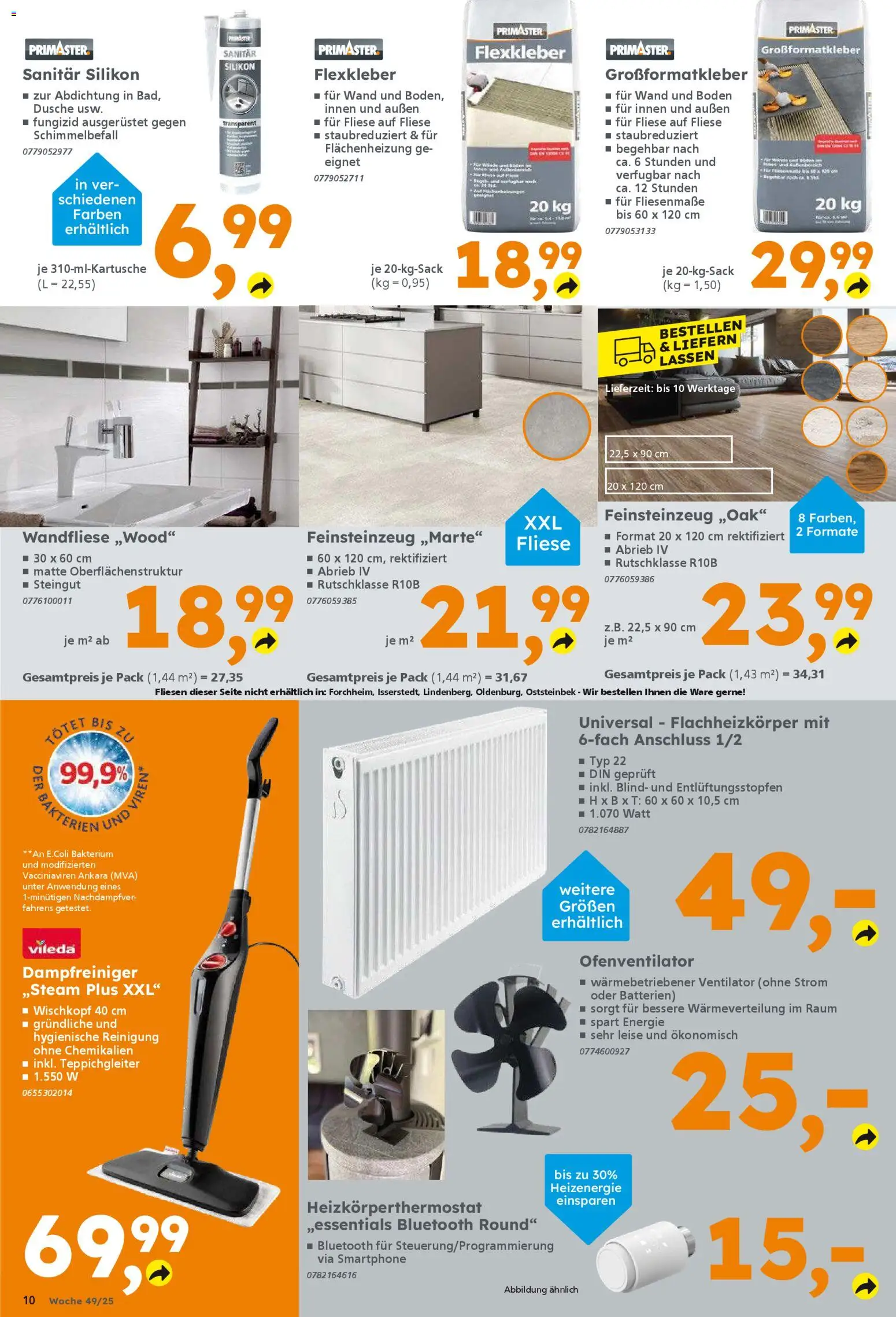 Globus Baumarkt Prospekt 	 - Seite 10 - gültig ab 01.12.2025