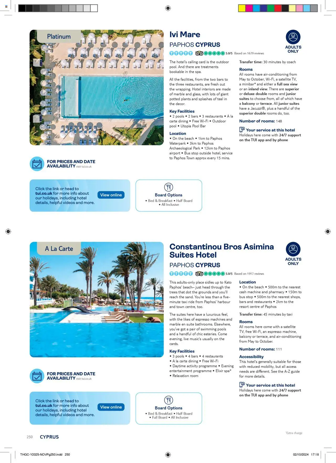 TUI - Greece & Cyprus - page 250- valid from 01/05/2025