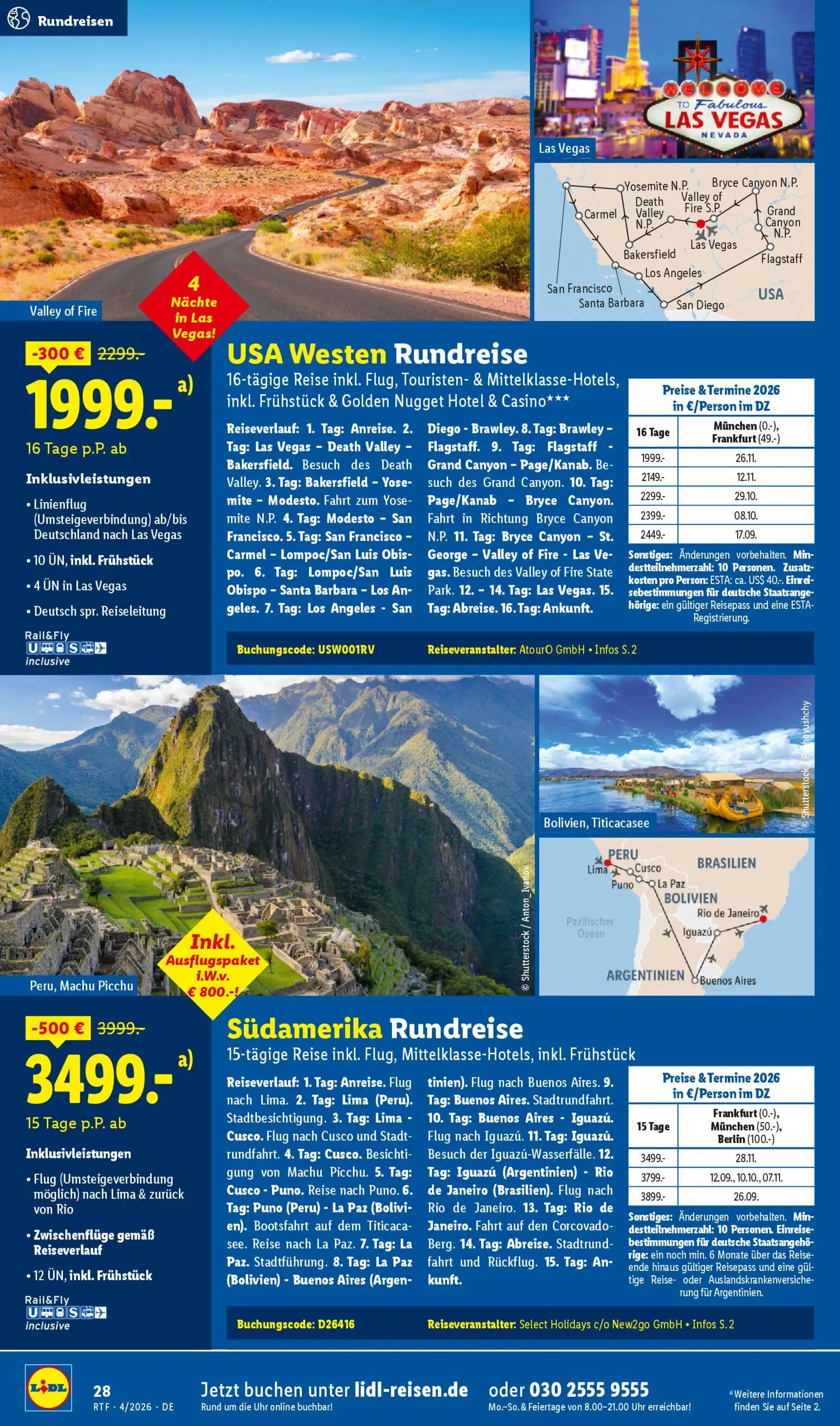 Lidl Reisen Prospekt 	 - Seite 28 - gültig ab 11.04.2026