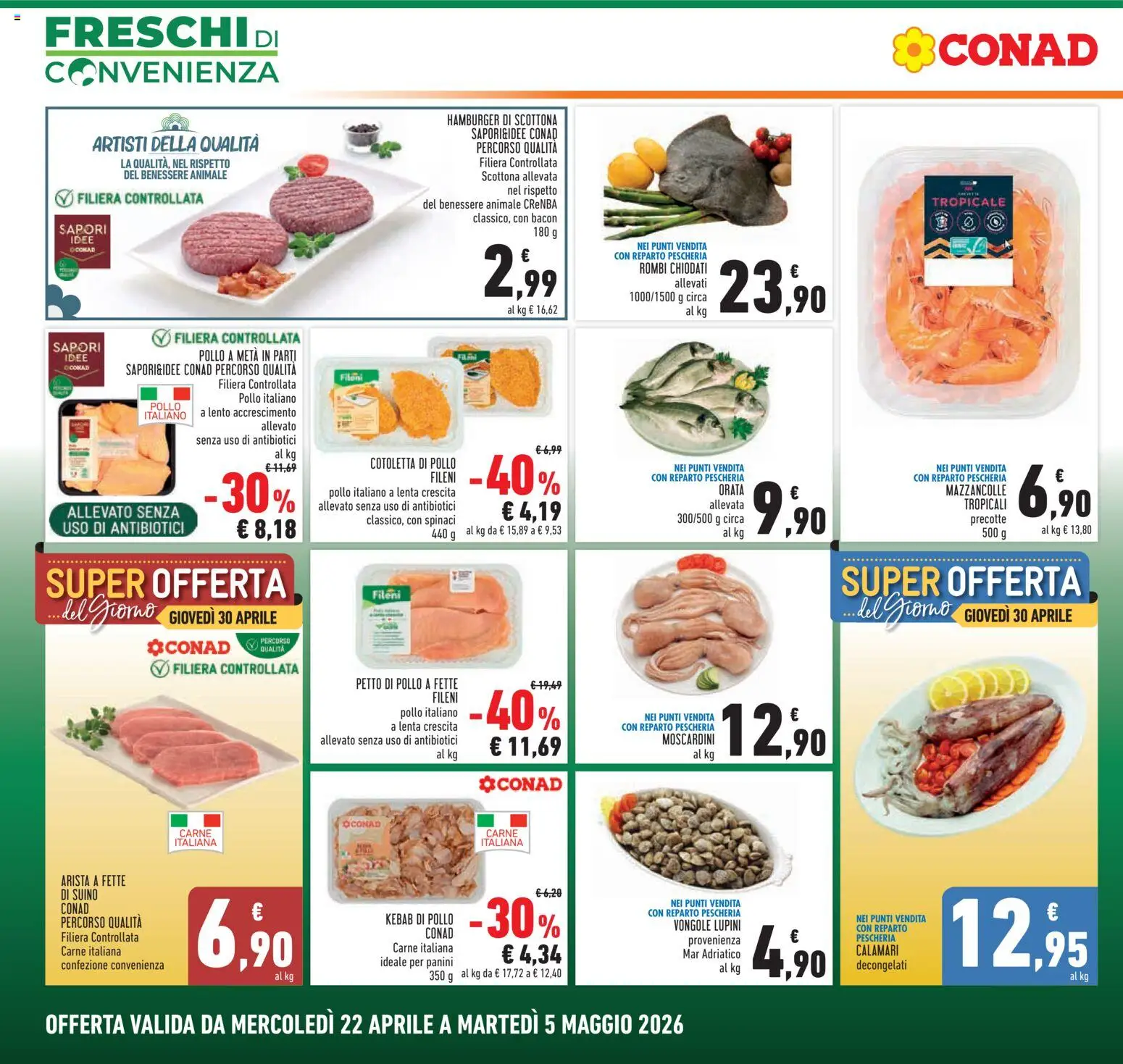 Conad volantino - pagina 4 - valido dal 22/04/2026