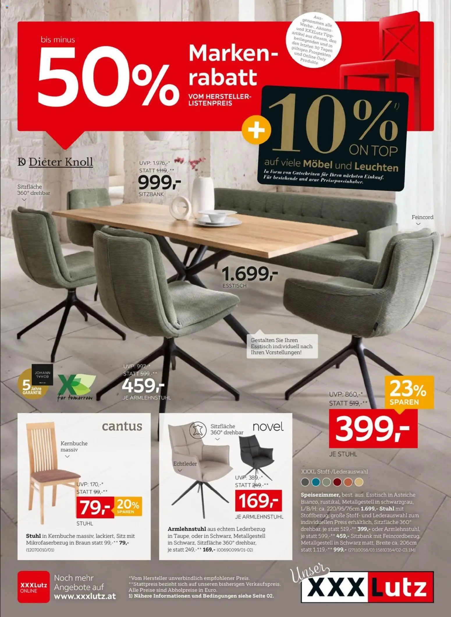 XXXLutz Prospekt aktuell - page 1- valid from 21.04.2026