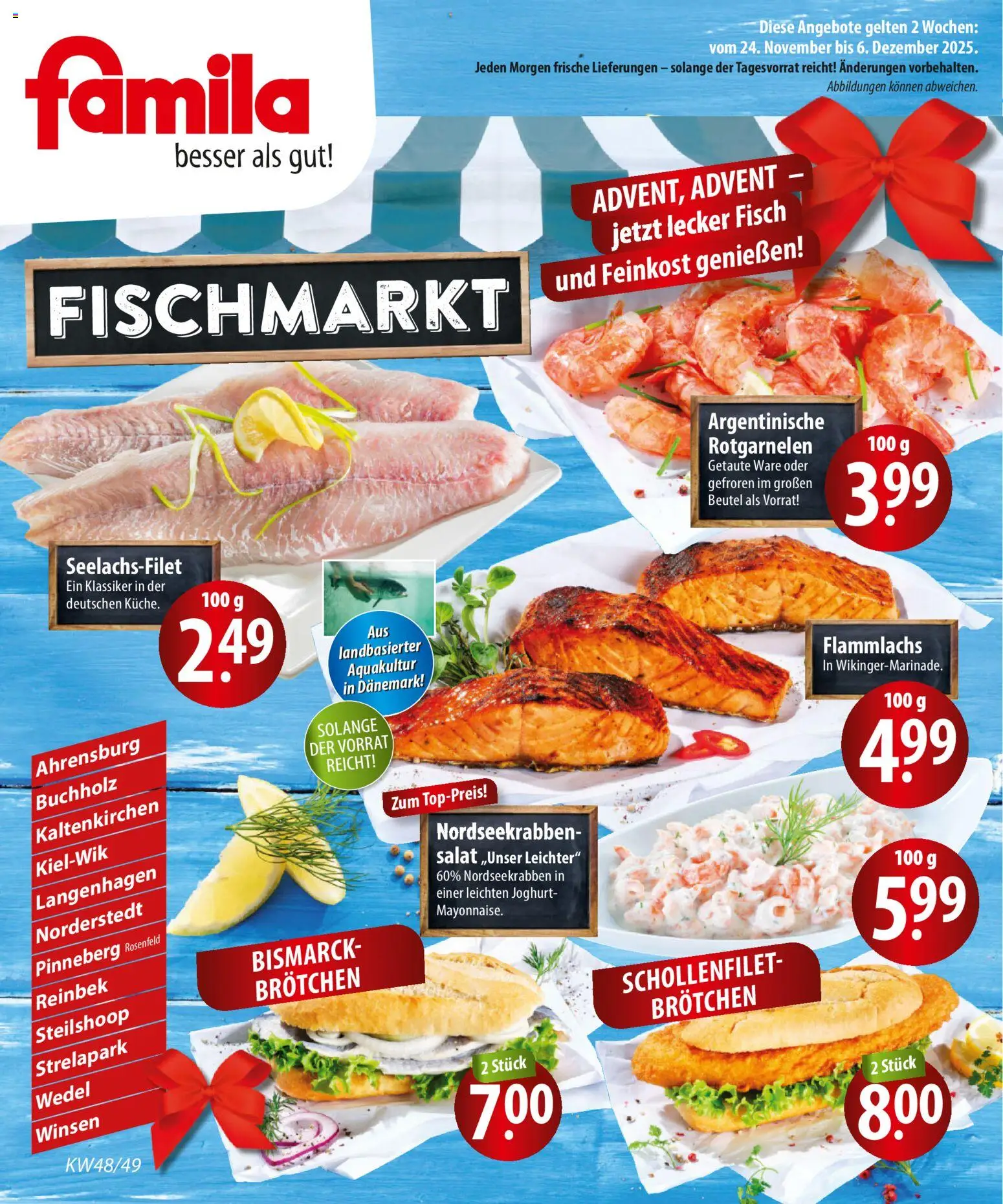 Famila  Fischmarkt - Seite 1 - gültig ab 24.11.2025