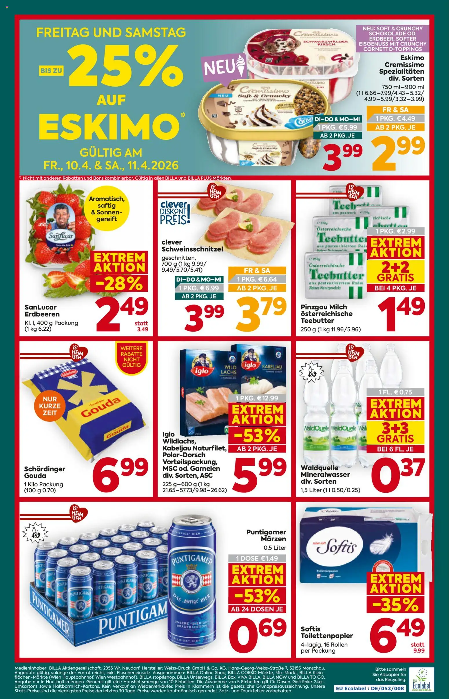 Billa Plus Flugblatt - page 16- valid from 07.04.2026