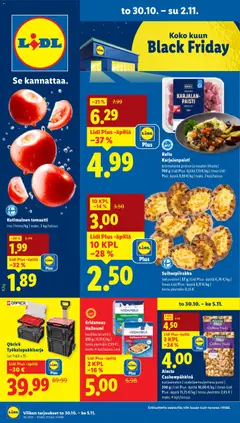 Esikatselu Lidl tarjoukset voimassa alkaen 30/10/2025