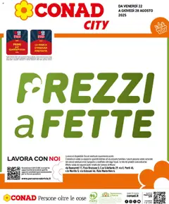 Anteprima Conad City Lombardia catalogo valida dal 22/08/2025