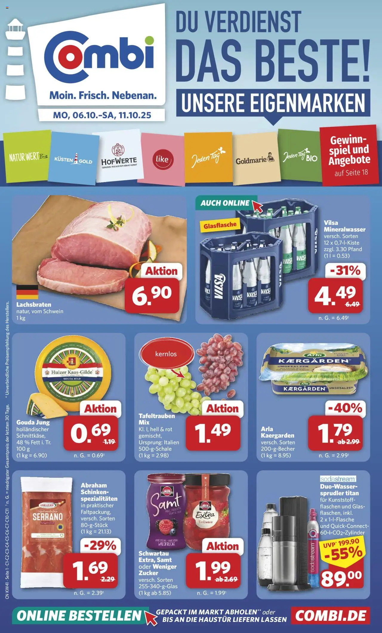 Combi Prospekt 	 - Seite 1 - gültig ab 06.10.2025
