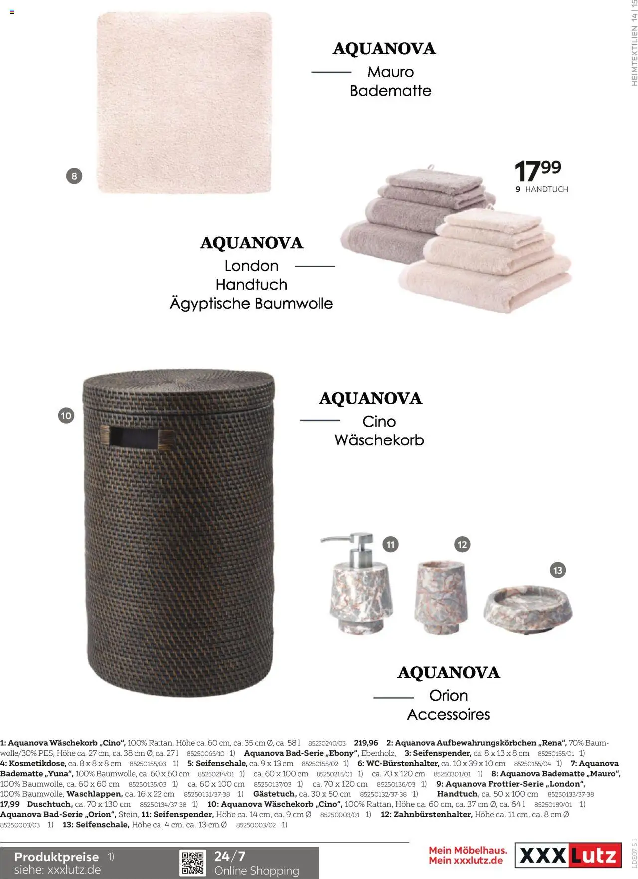 XXXL Lutz Magazin Schöner Einrichten - Seite 15 - gültig ab 01.09.2025