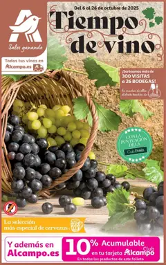 Vista previa del folleto Alcampo - HG Galicia válido desde 06/10/2025