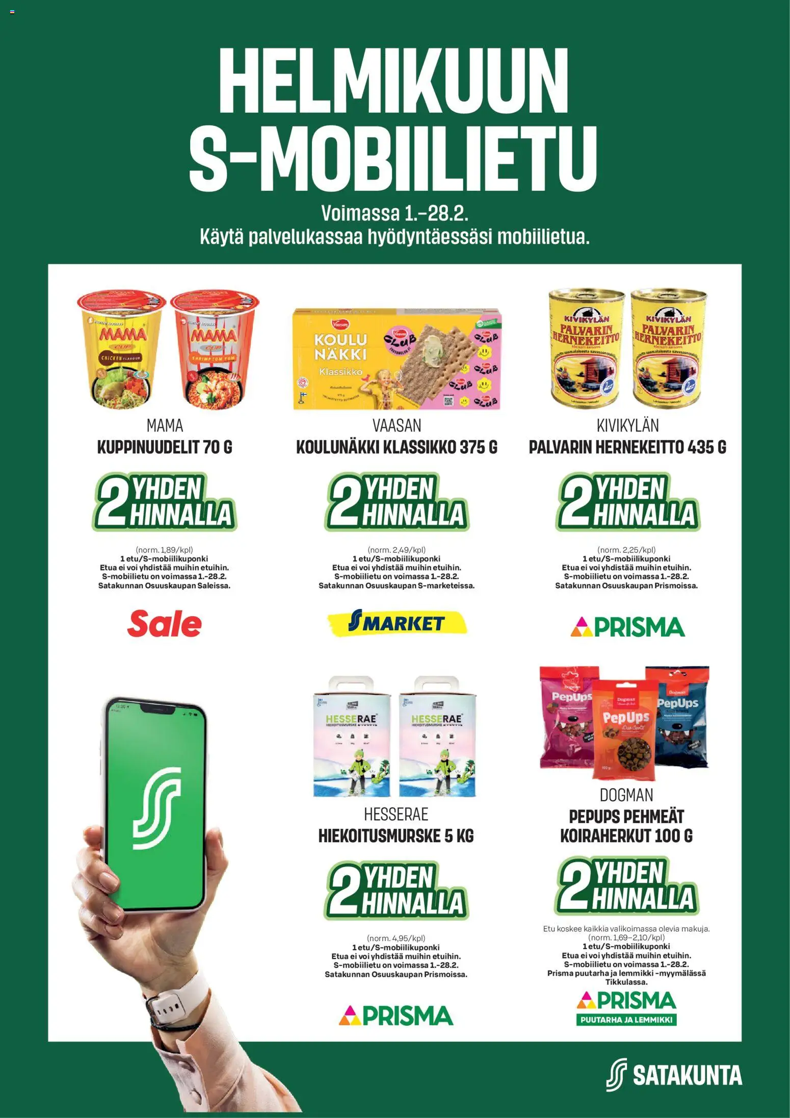 S-market - Helmikuun S-mobiilietu - sivu 1- voimassa alkaen 01/02/2026
