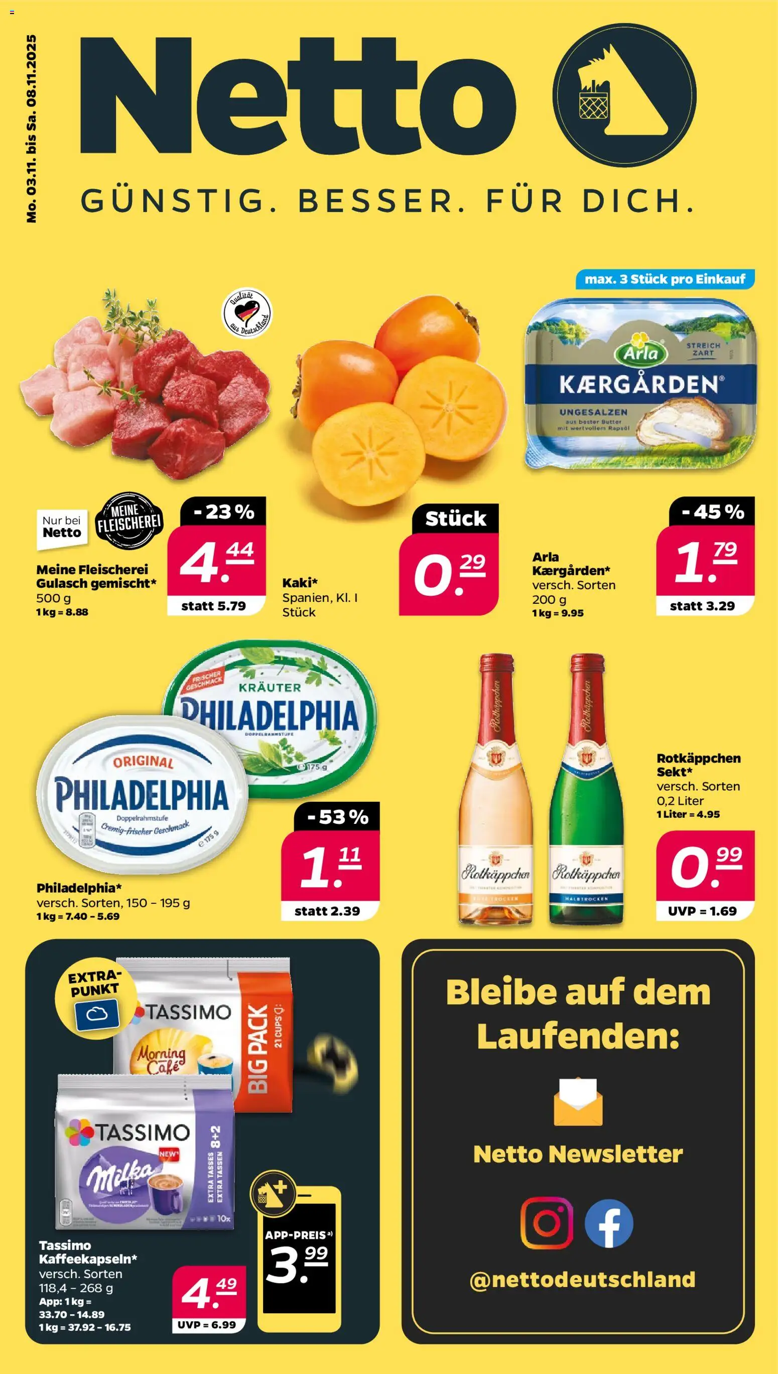 Netto Prospekt 	 - Seite 1 - gültig ab 02.11.2025