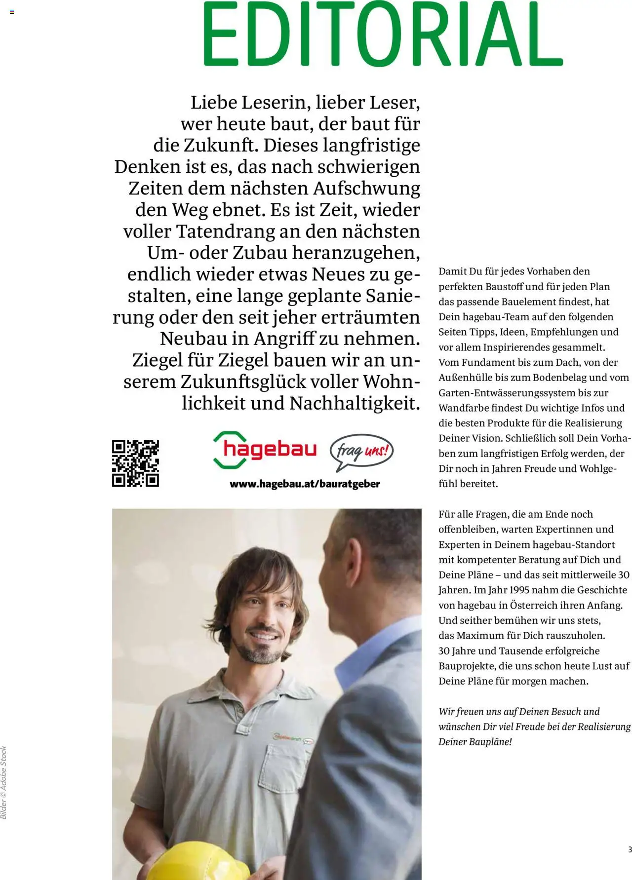 Hagebau Katalog Baurategeber - page 3- valid from 07.04.2025