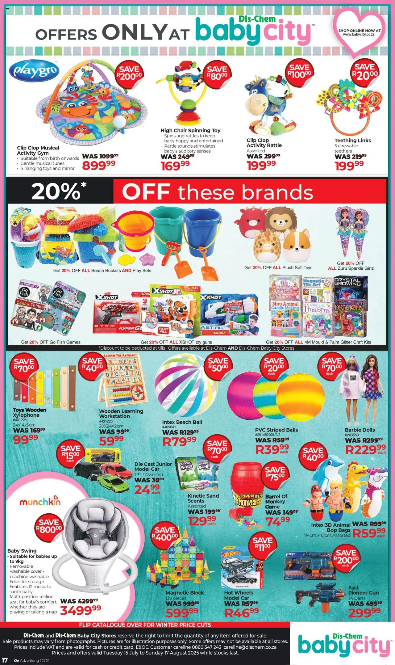 Baby City Specials - page 17- valid from 15/07/2025