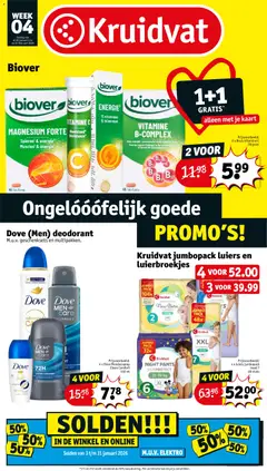 Kruidvat folder week 4 geldig vanaf 19/01/2026