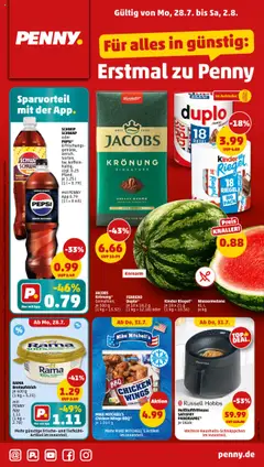 Vorschau Penny Prospekt 	 gültig ab 28.07.2025