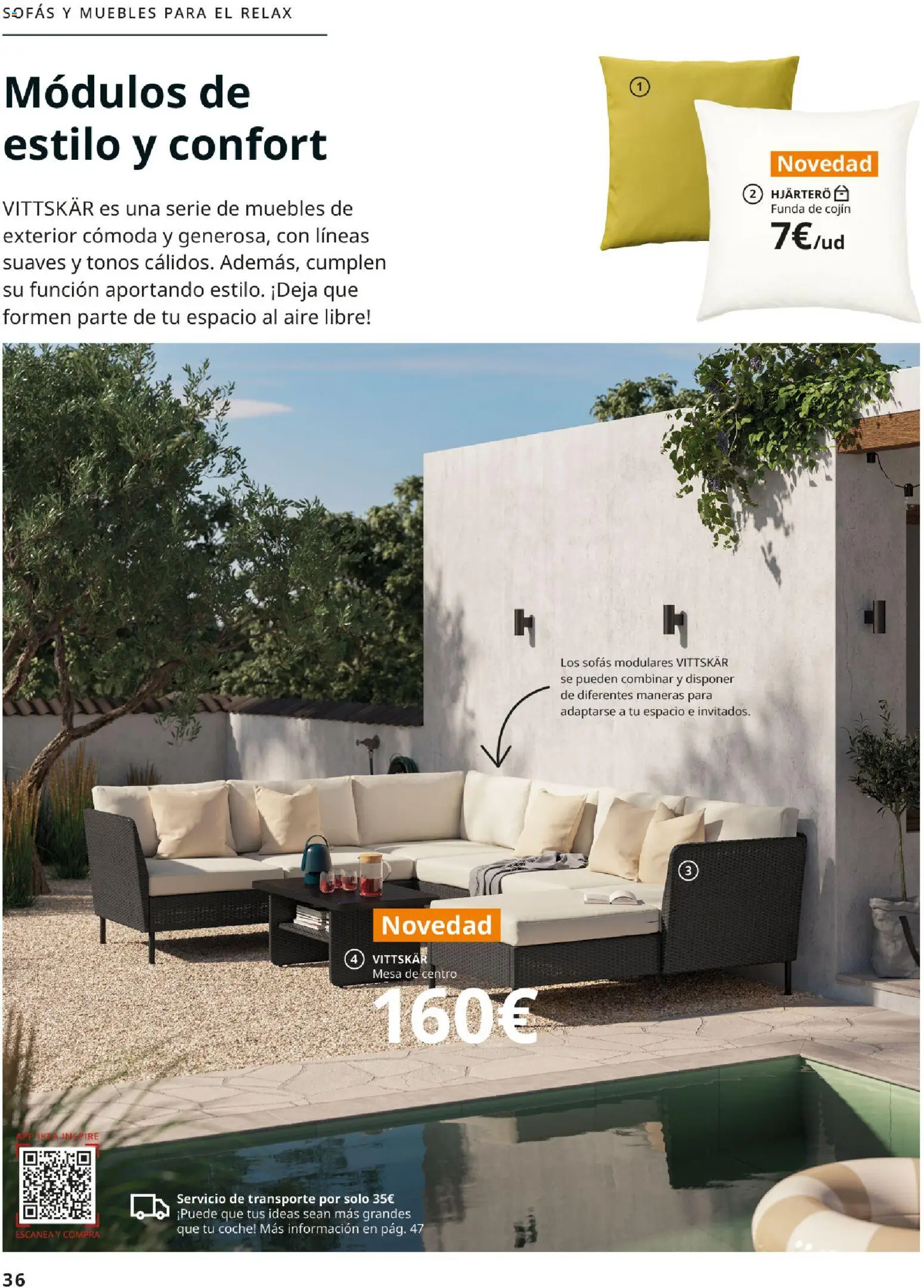 Catálogo IKEA Muebles de exterior - Página de 36 - Válido desde 17/12/2025